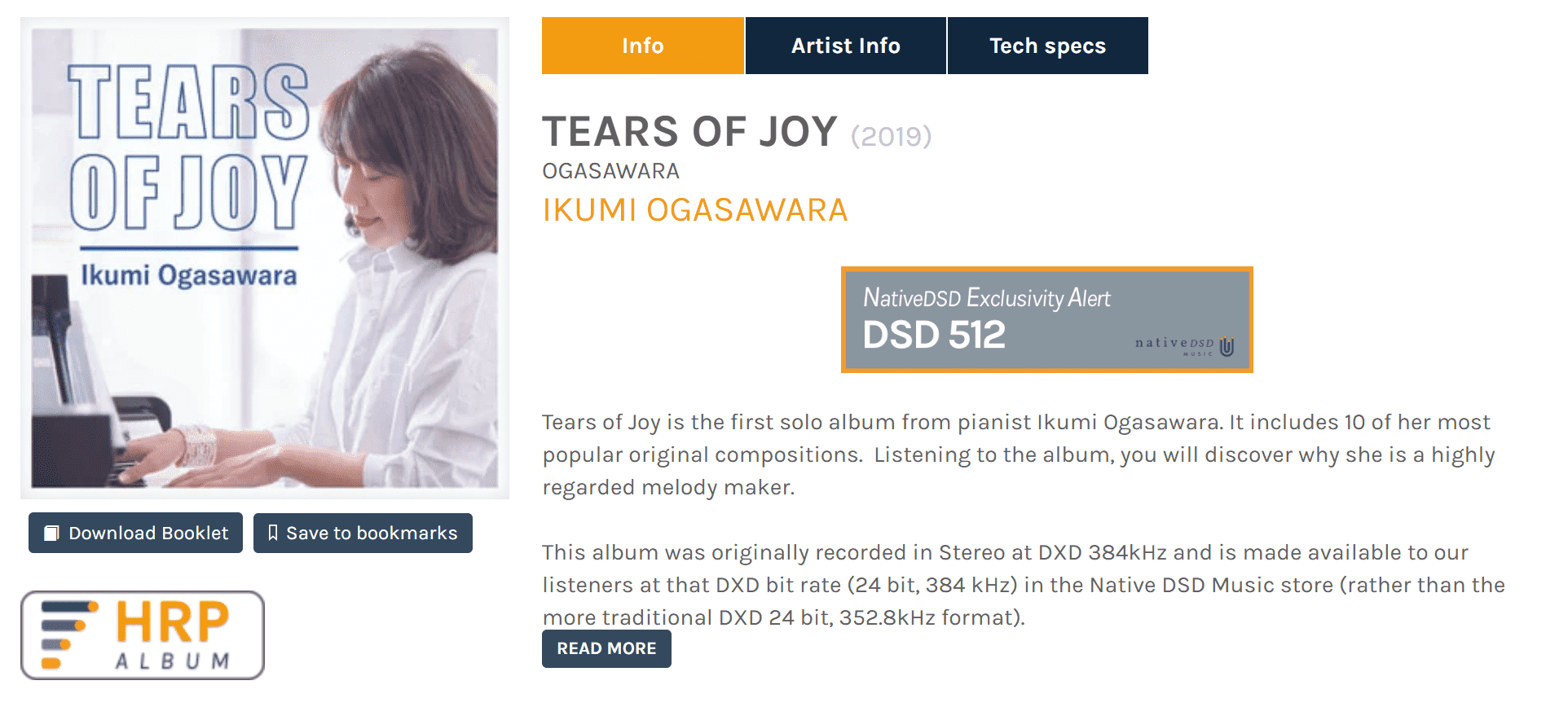 TEARS OF JOY OGASAWARA