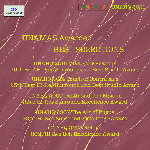 UNAMAS日本专业音乐录音奖获奖作品集 (UNAMAS Awarded Best Selections) (11.2MHz DSD)